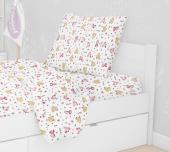 ΜΑΞΙΛΑΡΟΘΗΚΗ ΕΜΠΡΙΜΕ kids Elephant 172 50X70 Pink Cotton 100%