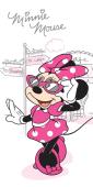 ΠΕΤΣΕΤΑ ΘΑΛΑΣΣΗΣ ΒΕΛΟΥΤΕ DISNEY MINNIE 56 70X140 Digital Print