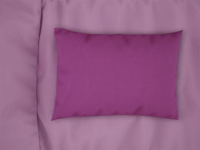 Μαξιλαροθήκη Solid 501 50X70 Dark Magenta 100% Cotton