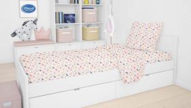 ΣΕΝΤΟΝΙΑ ΕΜΠΡΙΜΕ ΣΕΤ 2 τεμ kids Butterfly 49 160X240 Rotary Print Cotton 100%