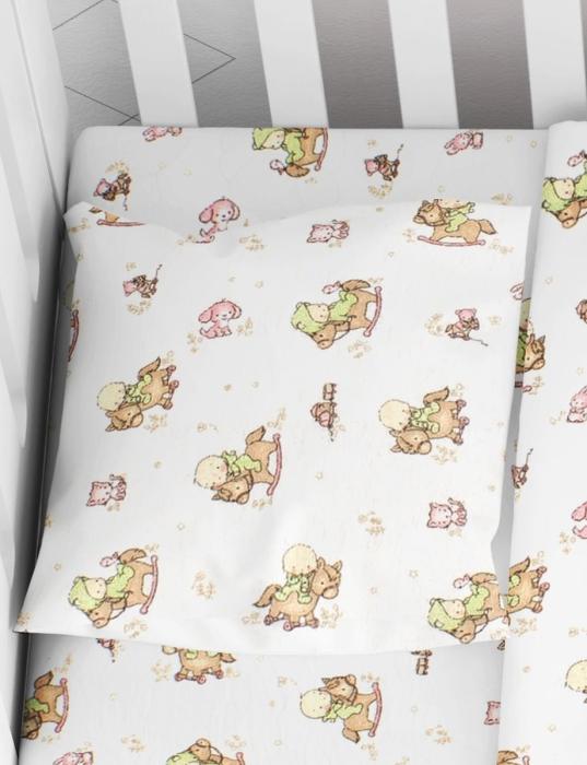 ΜΑΞΙΛΑΡΟΘΗΚΗ ΕΜΠΡΙΜΕ bebe Baby 03 35X45 Flannel cotton 100%