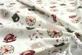 ΚΑΤΩΣΕΝΤΟΝΟ ΜΕ ΛΑΣΤΙΧΟ bebe Big Cats 27 0,70X1,40X0,15 Light Olive 100% Cotton Flannel