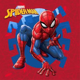 Λαβέτα Νηπιαγωγείου Marvel Spider-Man 71 30X30 Red 100% Polyester