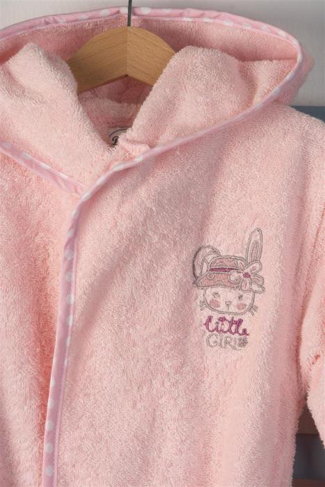 ΜΠΟΥΡΝΟΥΖΙ Με Κέντημα bebe Rabbit Girl 146 SIZE:04 Ροζ 100% Cotton