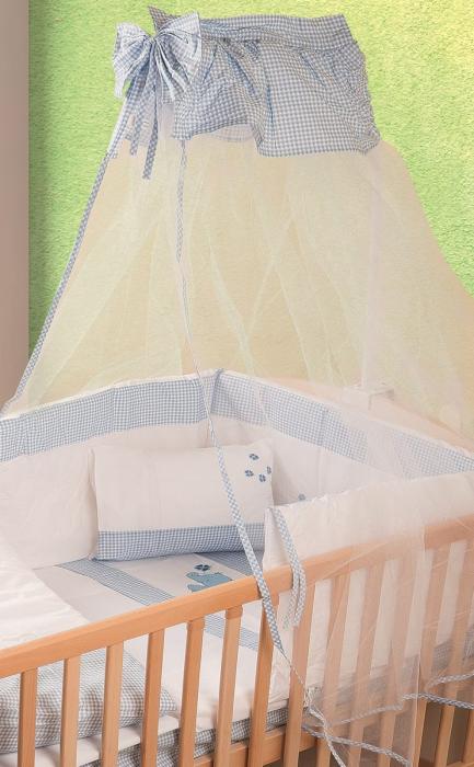 ΚΟΥΝΟΥΠΙΕΡΑ bebe ΕΛΕΦΑΝΤΑΚΙ 18 160X490 ΛΕΥΚΟ/ΣΙΕΛ Cotton 100%