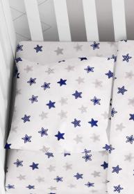 ΜΑΞΙΛΑΡΟΘΗΚΗ ΕΜΠΡΙΜΕ bebe Star 102 35X45 Blue Cotton 100%