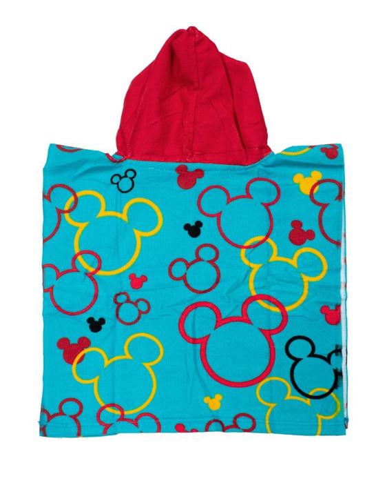 Πόντσο Θαλάσσης Quick Dry Disney Home Mickey 05 50X100 Sky Blue 100% Microfiber