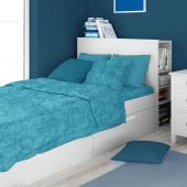 Σεντόνια Σετ 2 τεμ Premium Shadow 620 160X240 Turquoise 100% Cotton