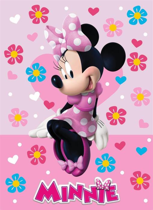 Κουβέρτα Disney Home Minnie 514 160X220 Digital Print 100% Polyester