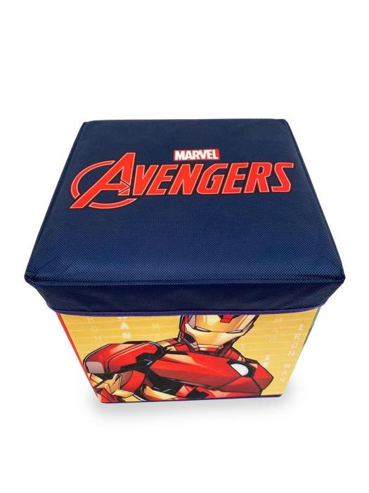 Κουτί-Σκαμπό Marvel Avengers 11 30X30X30 Blue 100% Polyester