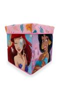 Κουτί-Σκαμπό Disney Home Princess 08 30X30X30 Coral 100% Polyester