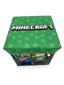 Κουτί-Σκαμπό Mojang Minecraft 28 30X30X30 Green 100% Polyester