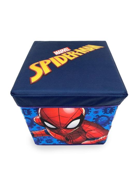 Κουτί-Σκαμπό Marvel Spider-Man 09 30X30X30 Blue 100% Polyester