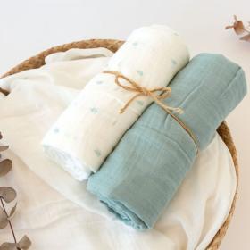 Μουσελίνα Bamboo Petit Mint 120x120cm. 2τμχ.