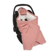 Bemini Biside® Κουβέρτα Ταξιδιού Cadum Winter Ροζ 0-12M