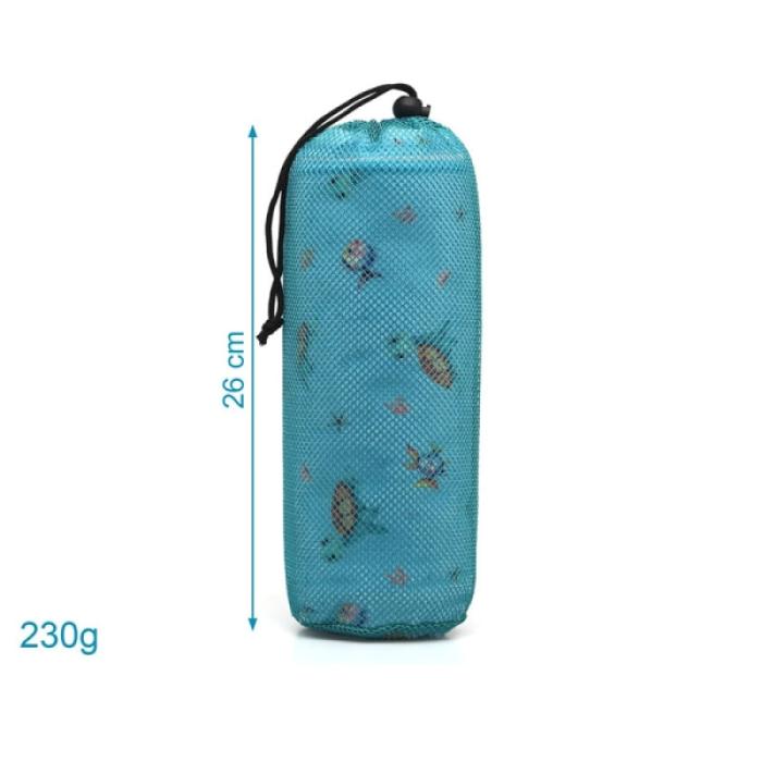 Πετσέτα Παραλίας Microfiber Tortuga Σιέλ 75x150εκ.