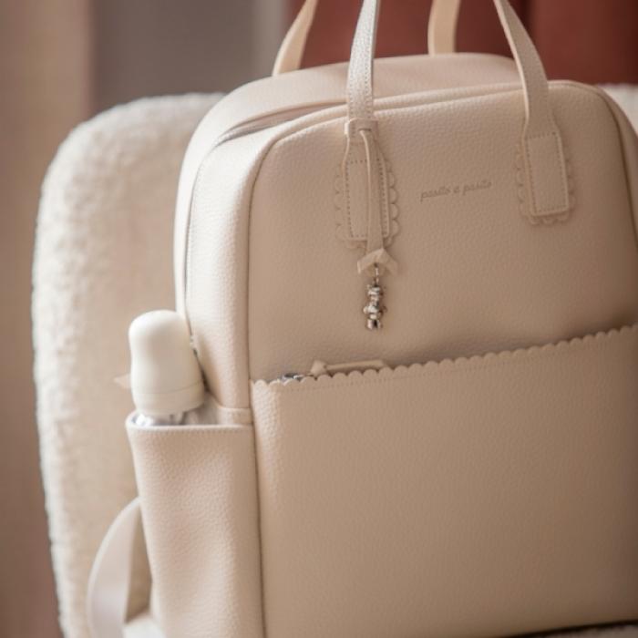 Τσάντα Αλλαξιέρα Backpack Icon Κρεμ