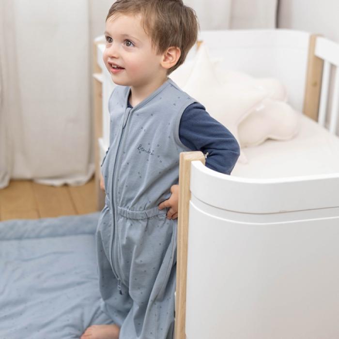 Bemini Magic Bag®0.5Tog Stone Jersey Blue 12-24M.