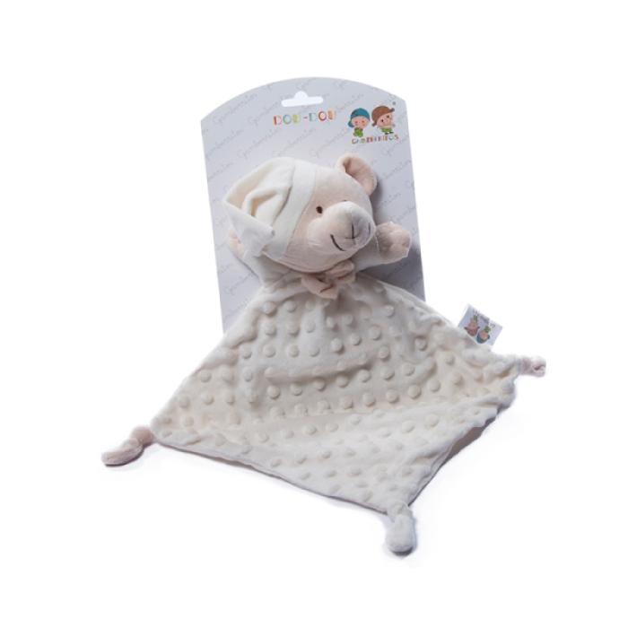 Πανάκι Παρηγοριάς Polar Bear Μπεζ 36x30cm.