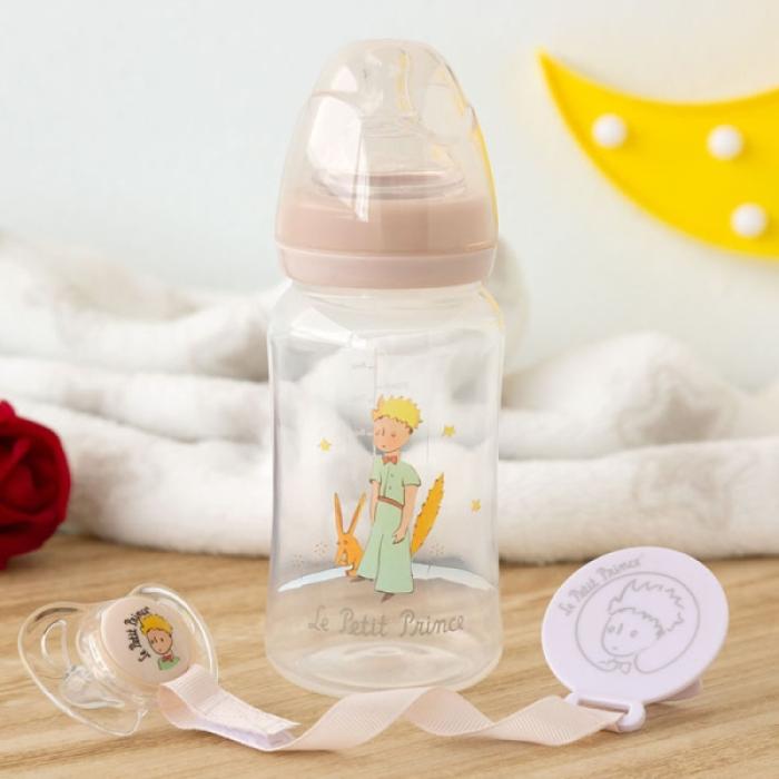 Σετ Μπιμπερό 240ml Πιπίλα &amp; Κλιπ Le Petit Prince