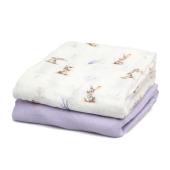 Μουσελίνα Bamboo Lavender Bunny 120x120cm. 2τμχ.