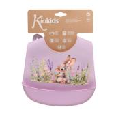 Σαλιάρα Σιλικόνης Lavender  Bunny