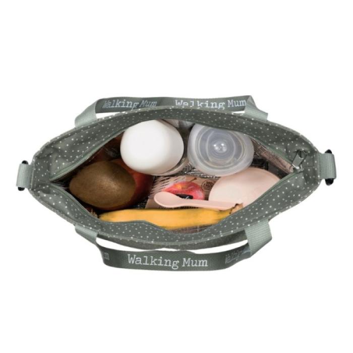 Ισοθερμική Τσάντα Poppy Olive 34x21x14 εκ.