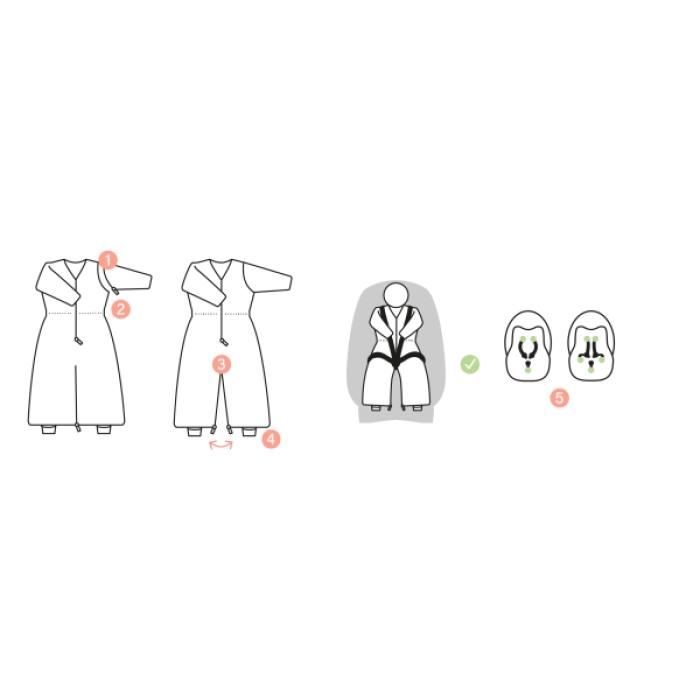 Bemini Magic Bag®0.5Tog Pudding Jersey Cru 4-12M.
