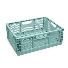 Πτυσσόμενο κουτί αποθήκευσης Μέντα 40x30x15εκ.