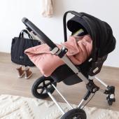 Bemini Biside® Κουβέρτα Ταξιδιού Cadum Winter Ροζ 0-12M