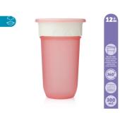 Ποτηράκι Εκπαιδευτικό 360°- 300ML Pink 3ο Βήμα 6+Μ