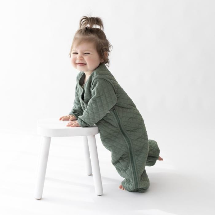 Bemini Magic Bag®1.5Tog Quilt Stone Green 4-12M.