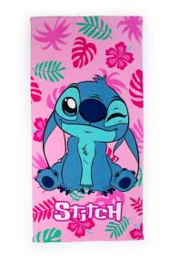 Πετσέτα Θαλάσσης Quick Dry Disney Home Lilo & Stitch 86 70X140 Pink 100% Microfiber