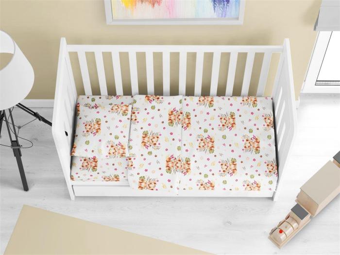ΠΑΠΛΩΜΑΤΟΘΗΚΗ ΕΜΠΡΙΜΕ bebe Lion Cub 530 120X160 Beige 100% Cotton
