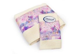 Πετσέτα Σετ 2 τεμ Με Ψηφιακή Εκτύπωση bebe Dreaming Unicorn 322 30X50,70X140 Ecru 100% Cotton