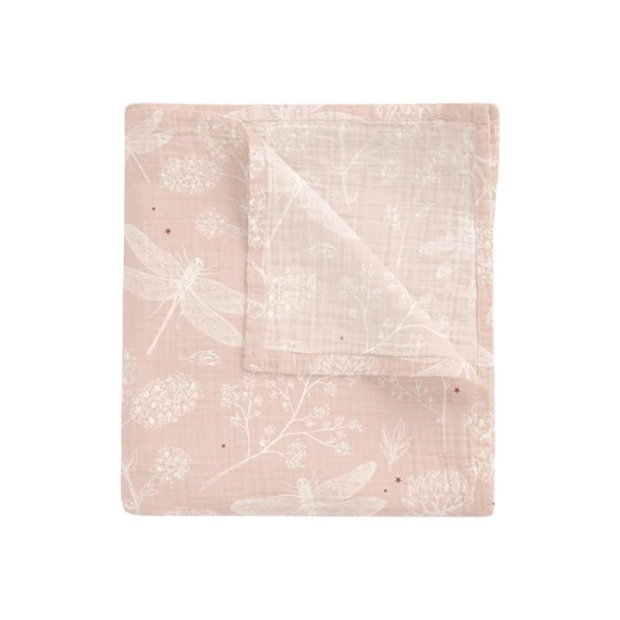 Πάνα Μουσελίνα Bamboo Dafne 120x120εκ.