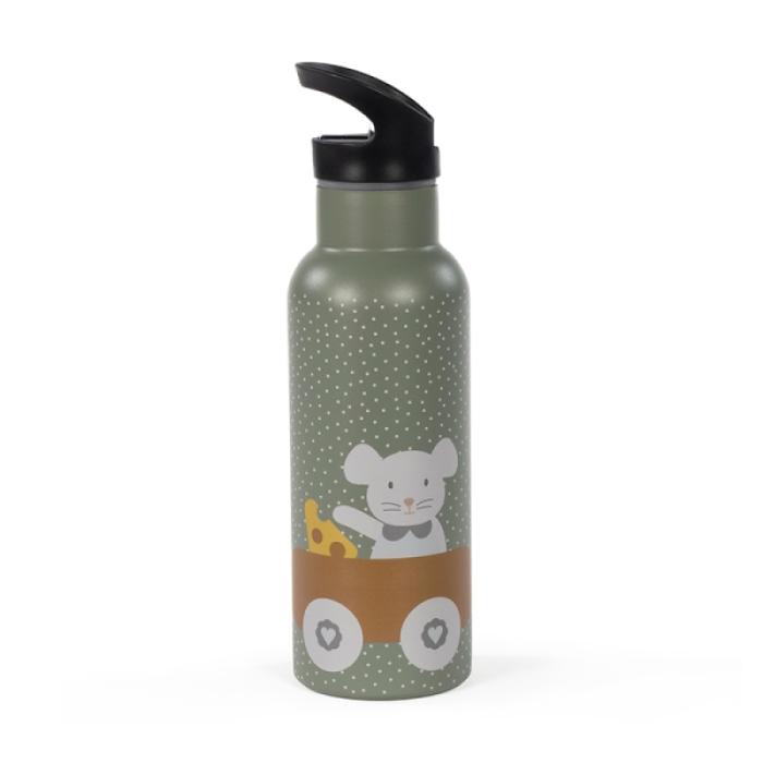 Παγούρι Θερμός Poppy Mouse Olive 500ml