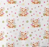 ΣΕΝΤΟΝΑΚΙ ΛΙΚΝΟΥ bebe Lion Cub 530 80X110 Beige 100% Cotton