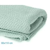 Κουβέρτα Αγκαλιάς Bamboo 80x110 Μέντα