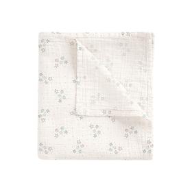 Πάνα Μουσελίνα Bamboo Stars Blue 120x120εκ.