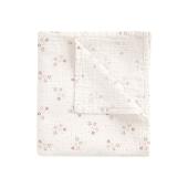 Πάνα Μουσελίνα Bamboo Stars Pink 120x120εκ.
