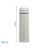 Θερμός Υγρών Petit Moments Γκρι 500ml.