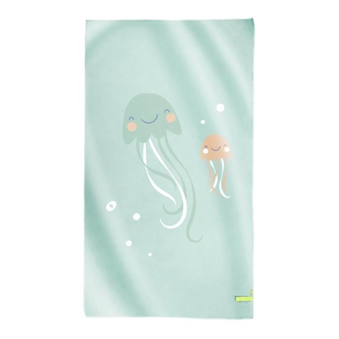 Πετσέτα Παραλίας Microfiber Jellyfish 80x140εκ.