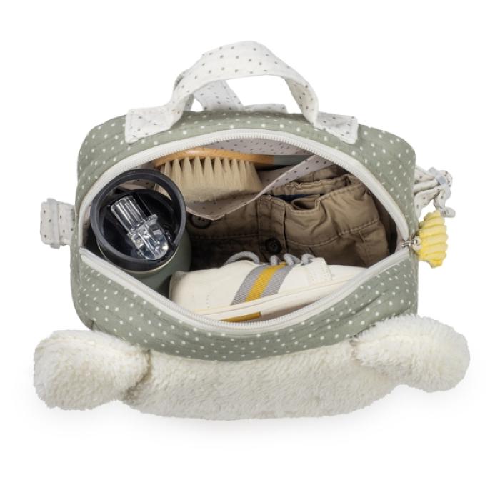 Τσάντα Νηπιαγωγείου Poppy Mouse Olive