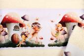 Πετσέτα Σετ 2 τεμ Με Ψηφιακή Εκτύπωση bebe Fairies 332 30X50,70X140 Ecru 100% Cotton