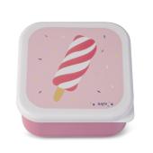 Δοχείο Φαγητού Saro Ice creams (Σετ 3τμχ)