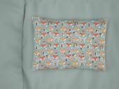 Μαξιλαροθήκη Εμπριμέ kids Fox 528 50X70 Pale Cyan 100% Cotton