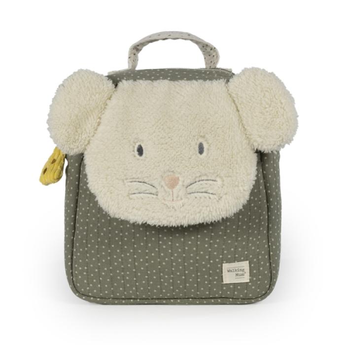 Τσάντα Νηπιαγωγείου Poppy Mouse Olive