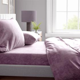 Σεντόνια Σετ 3 τεμ Shadow 25 160X240 Light Purple Cott/Pol 70/30