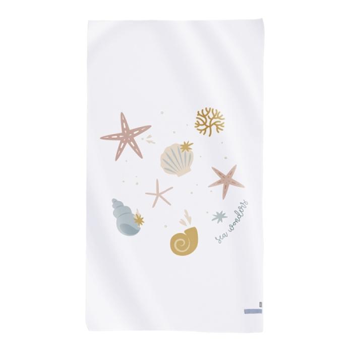 Πετσέτα Παραλίας Microfiber Sea Wonders 80x140εκ.